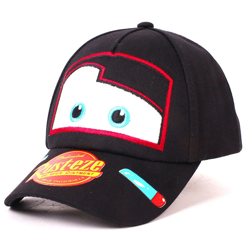 Baby Boy Girl Baseball Cap Spring Summer Children Cute Hat Cartoon Pixar Cars Lightning McQueen 95 Kids Popular Hip Hop Snapback