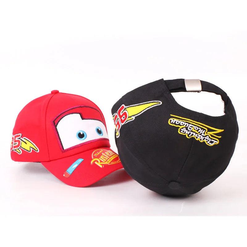 Baby Boy Girl Baseball Cap Spring Summer Children Cute Hat Cartoon Pixar Cars Lightning McQueen 95 Kids Popular Hip Hop Snapback